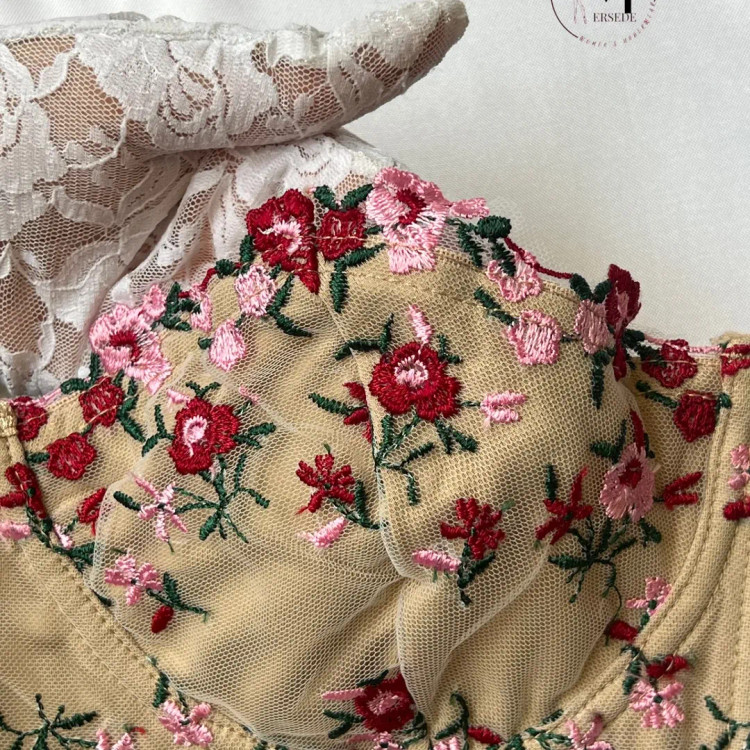 نیمتنه مجلسي زنانه دکلته غنچه