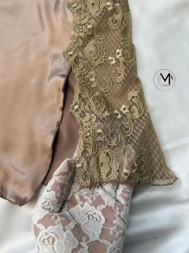 ست پیراهن و روبداشامبر زنانه ساتن آنجل