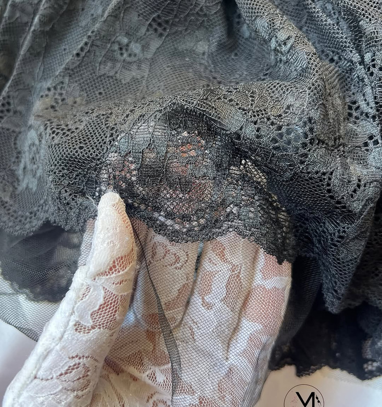 لباس خواب زنانه دامني سه تکه مشکی