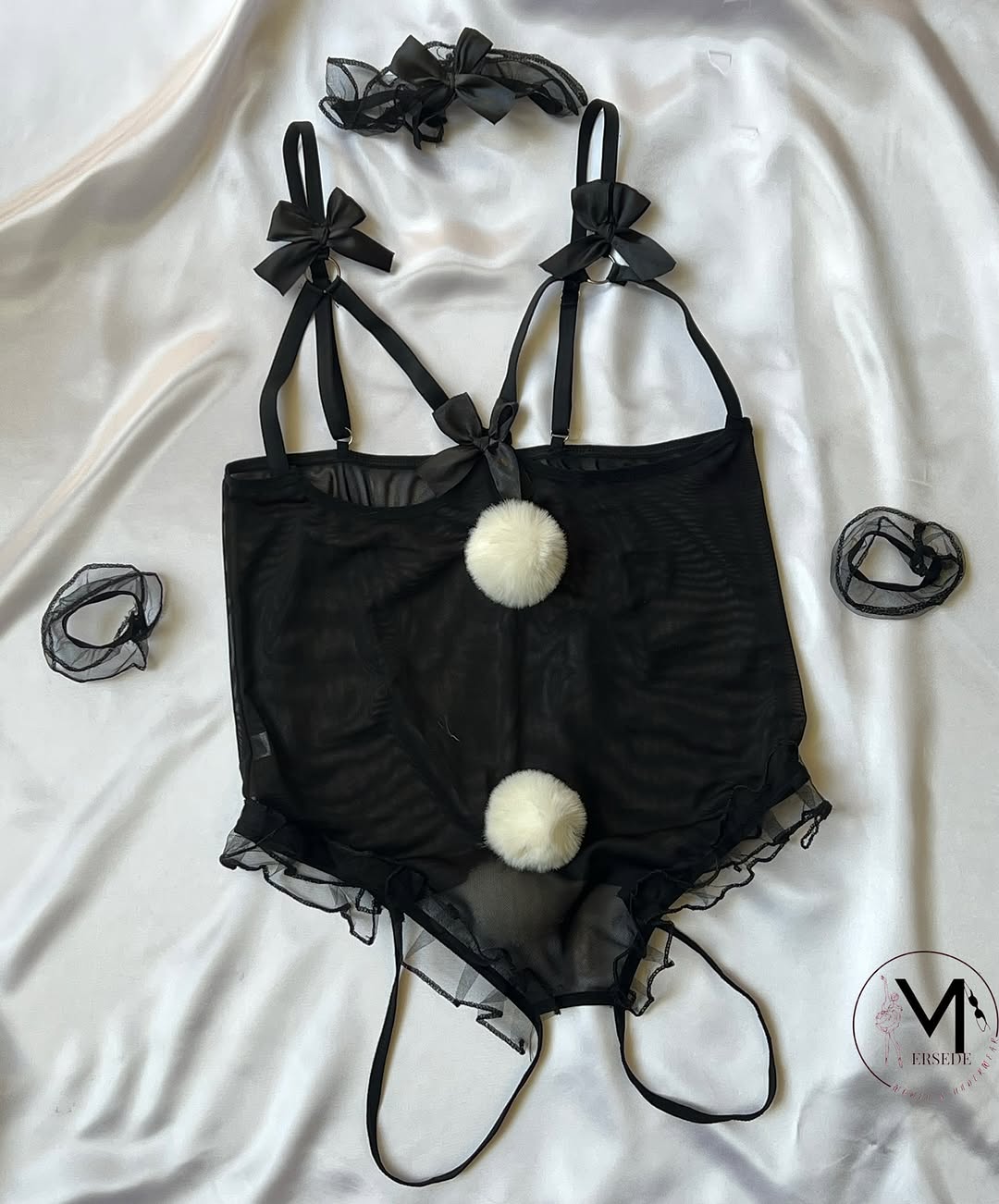 بادی فاق فانتزی مشکی سایز L,XL